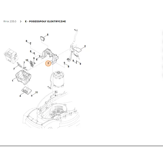 STIHL Uchwyt 6311 403 2300